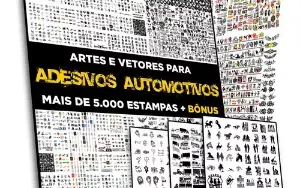 +5.000 Artes E Vetores Para Adesivos Automotivos (cdr/pdf)