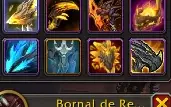 Druida 2.400 rank transmog elite dragon e Armas elite.