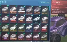 Conta de rocket league muito rara
