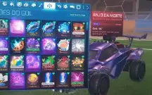 Conta de rocket league muito rara