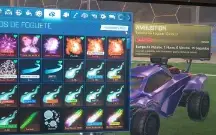 Conta de rocket league muito rara