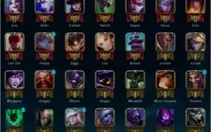Conta league of legends Flex: Diamante V Solo: Platina V
