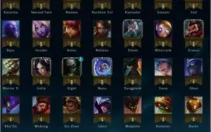 Conta league of legends Flex: Diamante V Solo: Platina V
