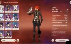 AR 49 diluc xiao venti mona kazuha tumulo e jade