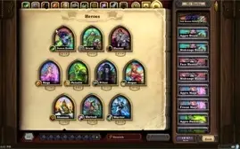 Três contas Hearthstone (Américas, Europa e Ásia)