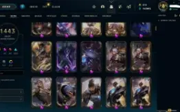 Conta League of legends 1443 SKINS + chromas e PAX JAX e TFT