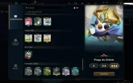 Conta League of legends 1443 SKINS + chromas e PAX JAX e TFT