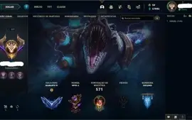 conta lol full champ d4 win rate mestre 83 wins 47 loses