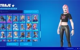 Conta Fortnite Season 3+ Skin Glow+ 2 Mil Reais em Skins