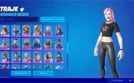 Conta Fortnite Season 3+ Skin Glow+ 2 Mil Reais em Skins
