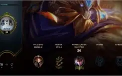 Main jungle com fragmento ultimate Elo gold