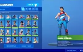 Conta Fortnite 140 Skins + Galaxy