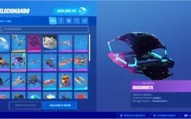 Conta Fortnite 140 Skins + Galaxy