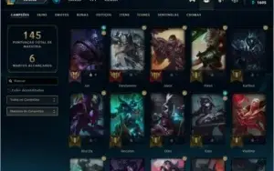 CONTA LOL MESTRE 400 PDL