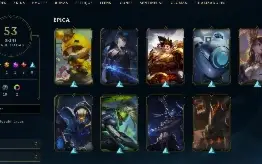 Conta League of Legends Full Acesso - 157 Champs e 53 Skins