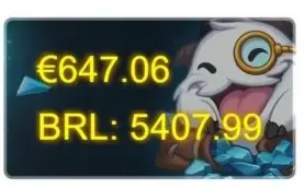 Conta De Lol - Todos Os Campeões - 600 Skins +