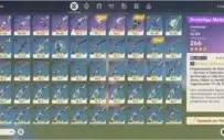 CONTA GENSHIN RANK 29 COM 9 PERSONAGENS 4* + BENÇÃO + PASSE