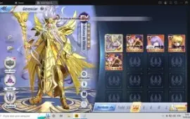 Saint Seiya Serv A-1  156K Gemas - 616 Estrelas. Quase FULL