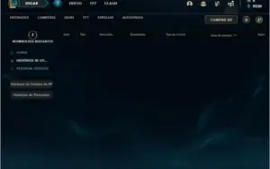 Conta prata 4 com 2 skins e 33 champs ( MAIN ADC )
