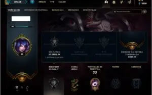 Conta prata 4 com 2 skins e 33 champs ( MAIN ADC )