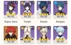 CONTA GENSHIN COM 20 PERSONAGENS T5 E 10 ARMAS T5