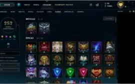 CONTA LEAGUE OF LEGENDS