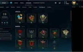 CONTA LEAGUE OF LEGENDS