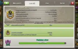 CLÃ NÍVEL 12 CLAN ÓTIMO HISTÓRICO GUERRAS