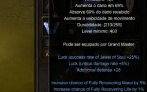 SM Megamu LV1020+ 200rr + ITENS e HOLYANGEL STAFF