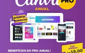 Canva PRO - Assinatura direto no seu email