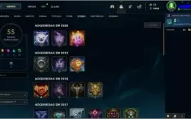 Conta League of Legends - Gold I