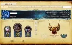 Conta borda platina, 37 skins e 97% dos champs!