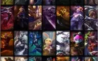 Conta borda platina, 37 skins e 97% dos champs!