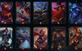 Conta LoL SKIN FAKER 499 skins 157 chromas 732 icones