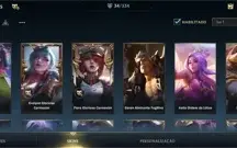  CONTA WILD RIFT - Ex diamante / 34 skins