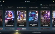  CONTA WILD RIFT - Ex diamante / 34 skins