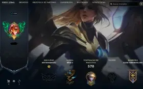 Conta LVL 329 Unranked