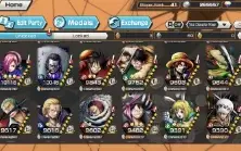 Conta One Piece Bounty Rush! Zoro 100,Roger 100,BN 100,G5 64