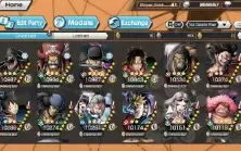 Conta One Piece Bounty Rush! Zoro 100,Roger 100,BN 100,G5 64