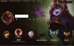 Conta Platina 2 - 56 CHAMPS - 10 skins