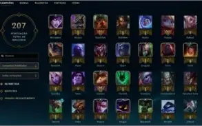 Conta Platina 2 - 56 CHAMPS - 10 skins