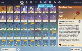 AR25 - Hutao + Homa (BIS) + Espada Celestial + 16 tiros