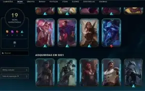 Conta League of Legends - Barata - Ótimas SKINS