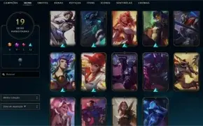 Conta League of Legends - Barata - Ótimas SKINS