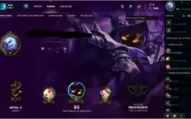 CONTA LOL 30+ UNRANKED