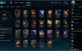 CONTA LOL 30+ UNRANKED