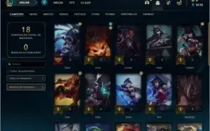 Conta DIAMANTE 4 Sem email verificado com 29 champs e 0 skin
