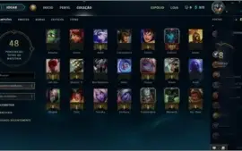 CONTA LEAGUE OF LEGENDS LVL 30 UNRANKED