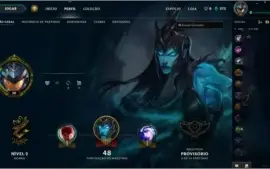 CONTA LEAGUE OF LEGENDS LVL 30 UNRANKED
