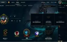 CONTA LEAGUE OF LEGENDS LVL 30 UNRANKED